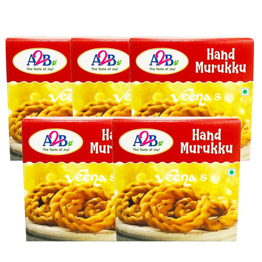 A2B Hand Murukku 200g (Pack of 5)