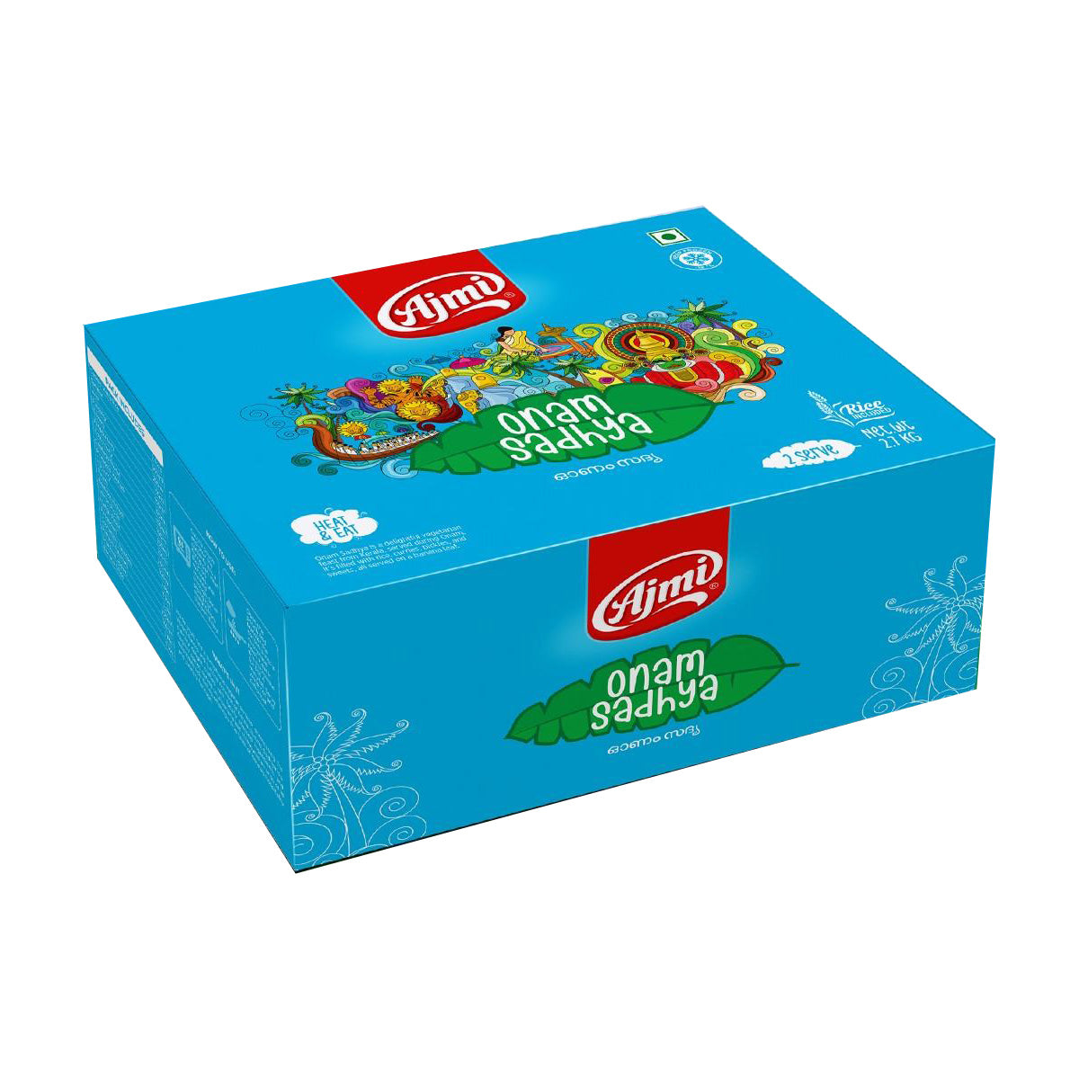 Buy Ajmi Frozen Onam Sadya 2 Serve at Veenas.com - Online Indian Grocery Store UK