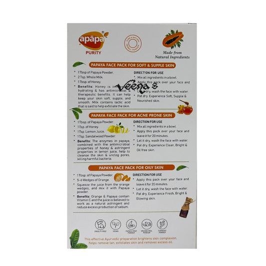 Apapa Papaya Face Pack 100gm