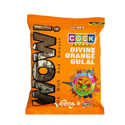 Cock Orange Gulal 80g