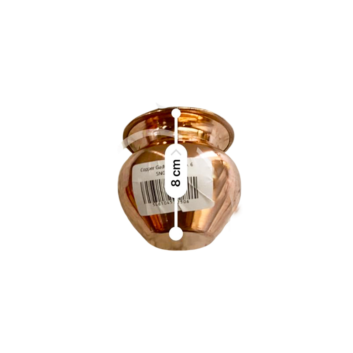 Buy Copper Gadva Lota No.6 47g at Veenas.com - Online Indian Grocery Store UK