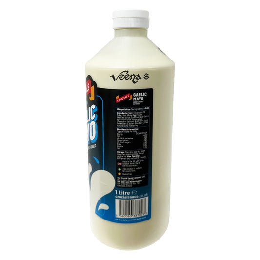 Crucials Garlic Mayo Sauce 1Ltr
