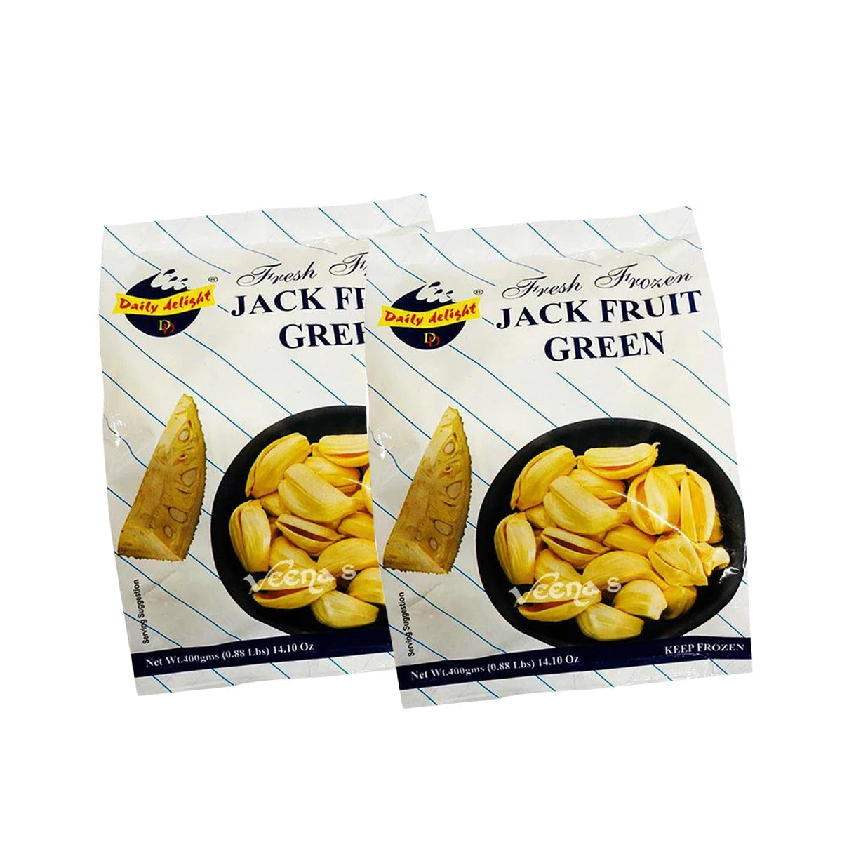 Buy Daily Delight Jackfruit Green 400g Pack of 2 at Veenas.com - Online Indian Grocery Store UK