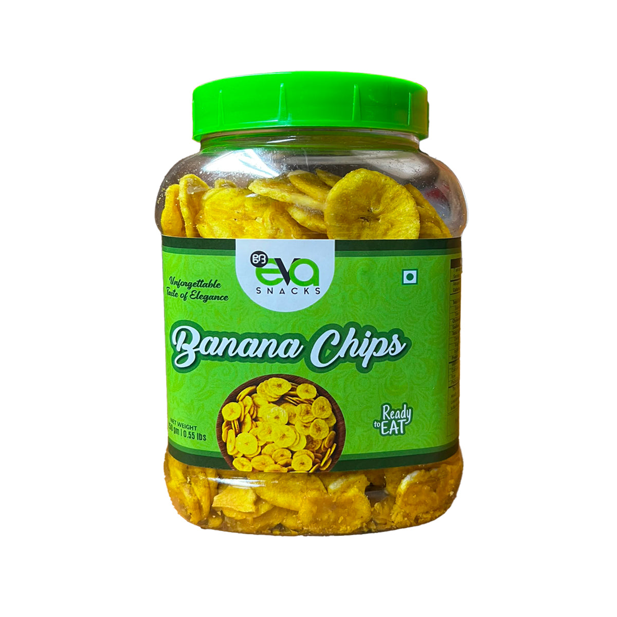 Buy Eva Snacks Banana Chips 250g at Veenas.com - Online Indian Grocery Store UK