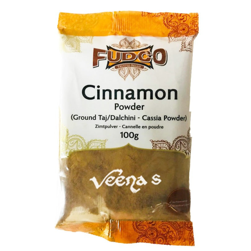 Buy Fudco Cinnamon Powder 100g at Veenas.com - Online Indian Grocery Store UK