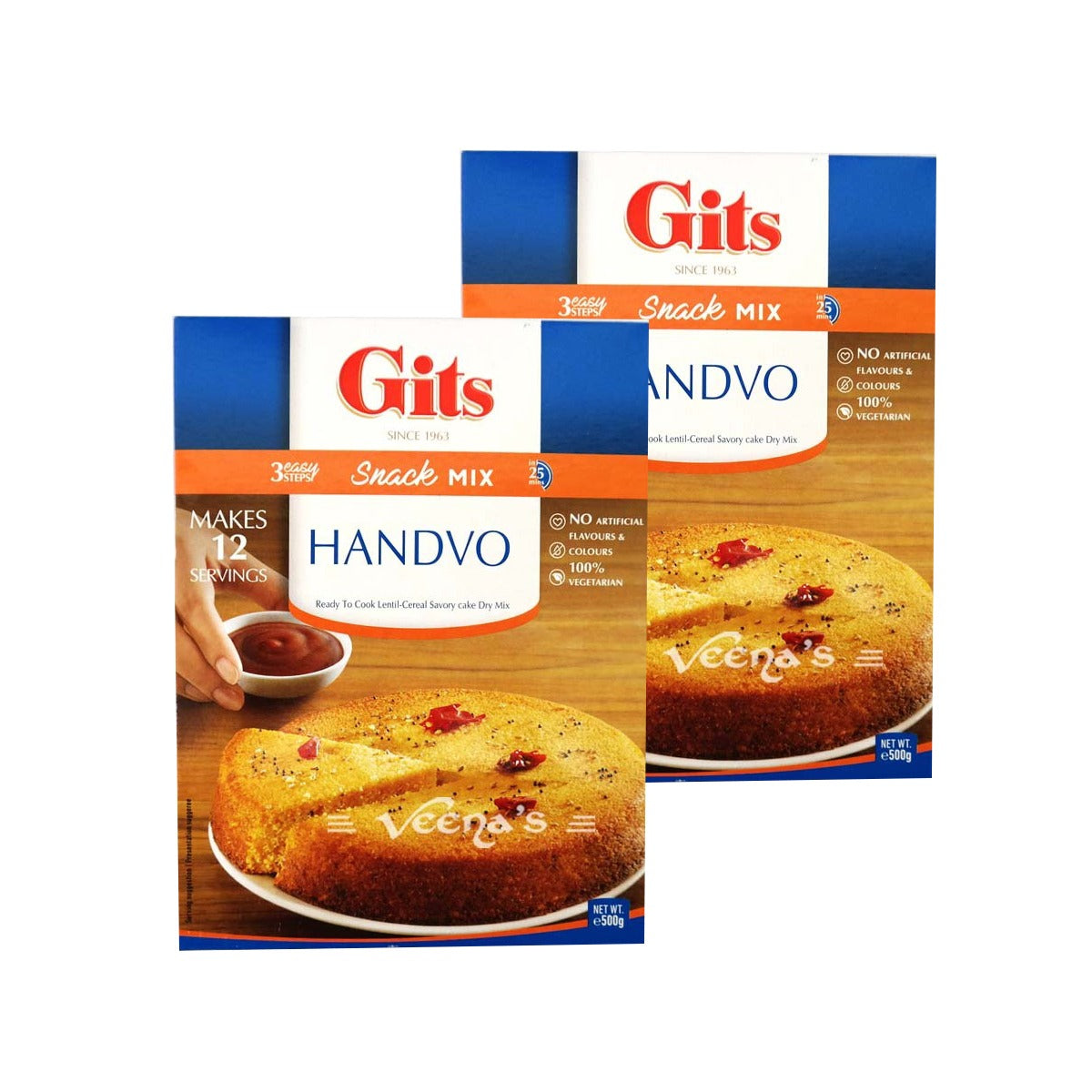 Gits Handvo Mix 500g (Pack of 2)