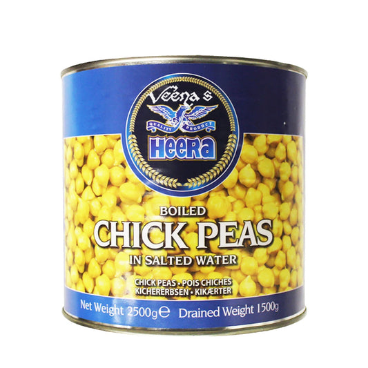 Heera Boiled Chick Peas In Salted Water 2.5kg