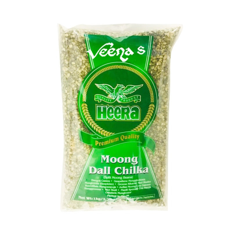 Buy Heera Moong Dal Chilka 1kg at Veenas.com - Online Indian Grocery Store UK