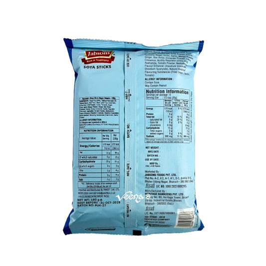 Jabsons Soya Sticks(Magic Masala) 180g