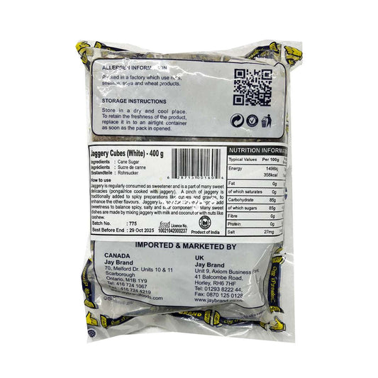 Jay Brand Jaggery Cubes 400g