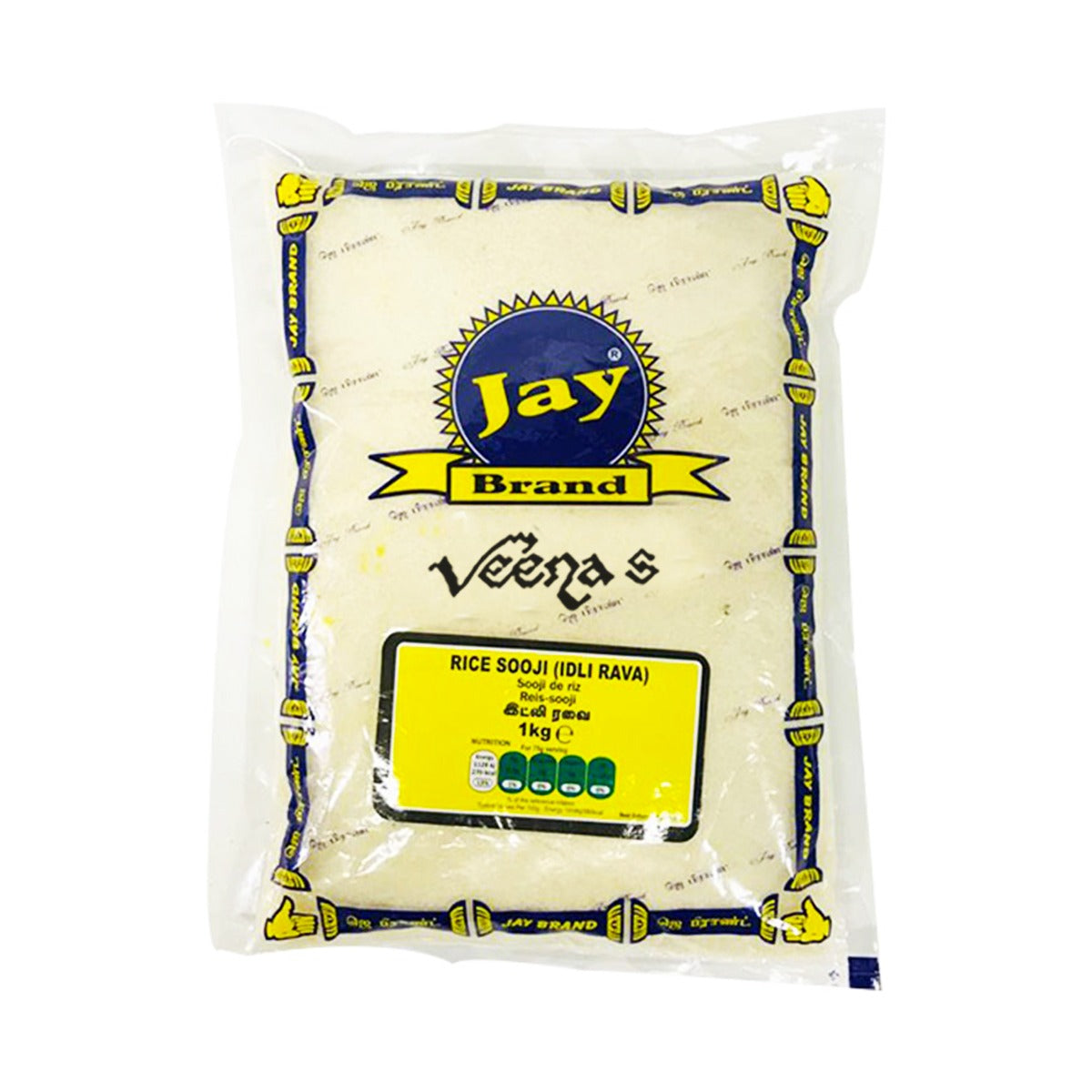 Jay Brand Idli Rava 1kg