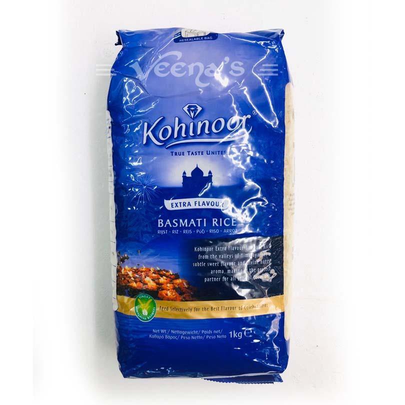 Kohinoor Extra Flavour Basmati Rice (Blue) 1kg