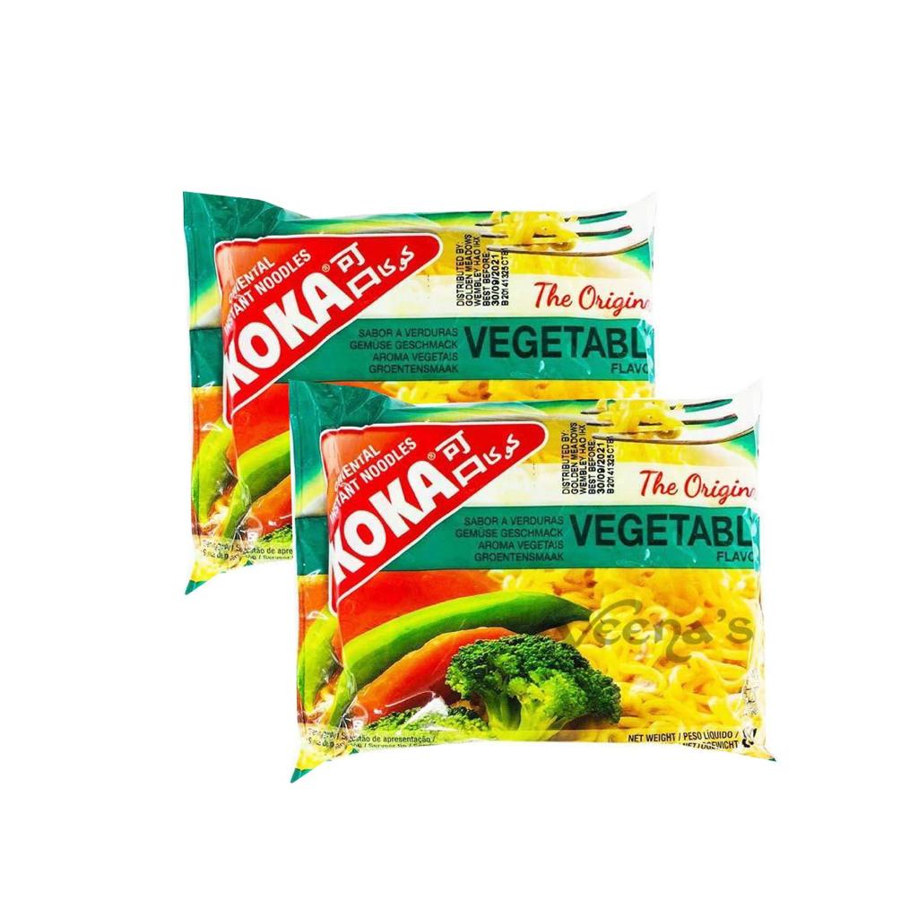 Buy Koka Noodles Vegetable Flavour 85g Pack of 2 at Veenas.com - Online Indian Grocery Store UK