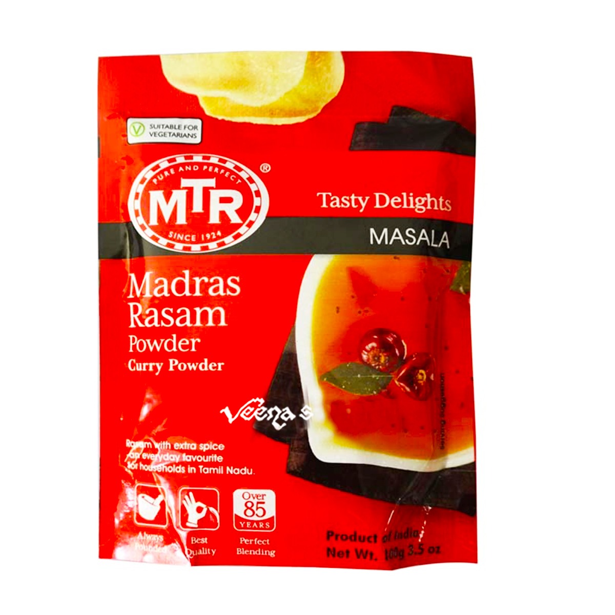 Buy MTR Madras Rasam Powder 100g at Veenas.com - Online Indian Grocery Store UK