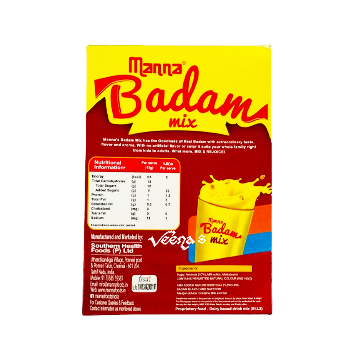 Manna Badam Mix 200g