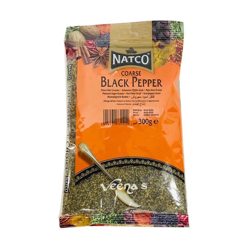 Buy Natco Black Pepper Coarse 300g at Veenas.com - Online Indian Grocery Store UK