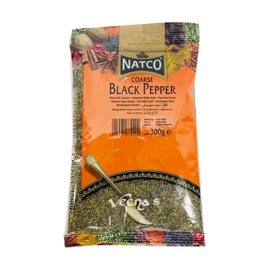Natco Black Pepper Coarse 300g