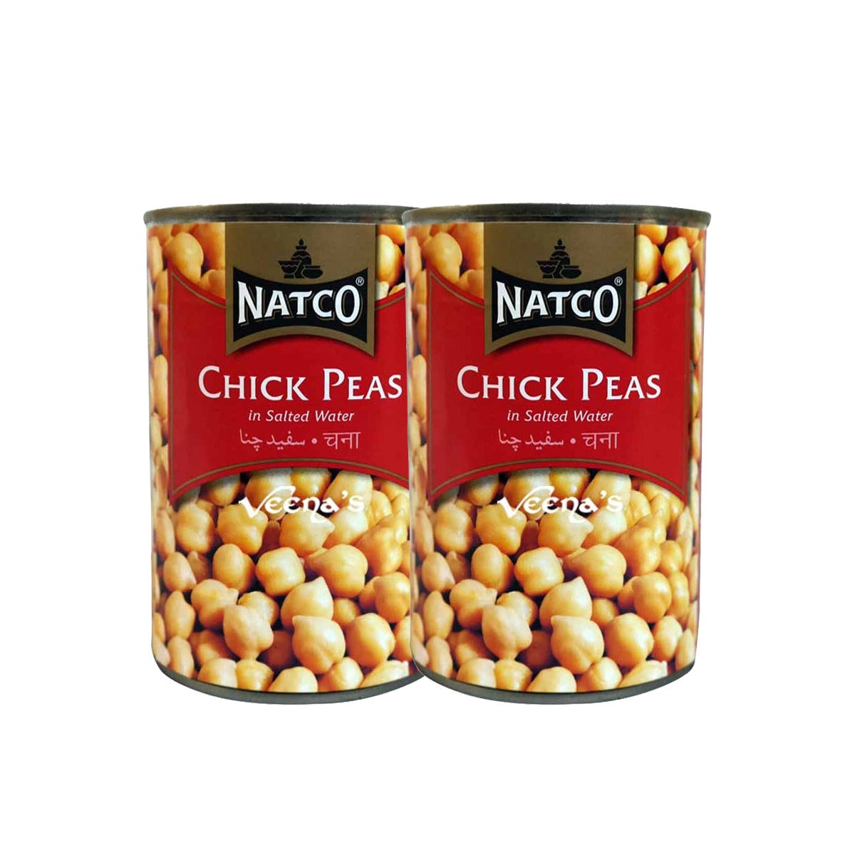Natco Chick Peas 400g (Pack Of 2)