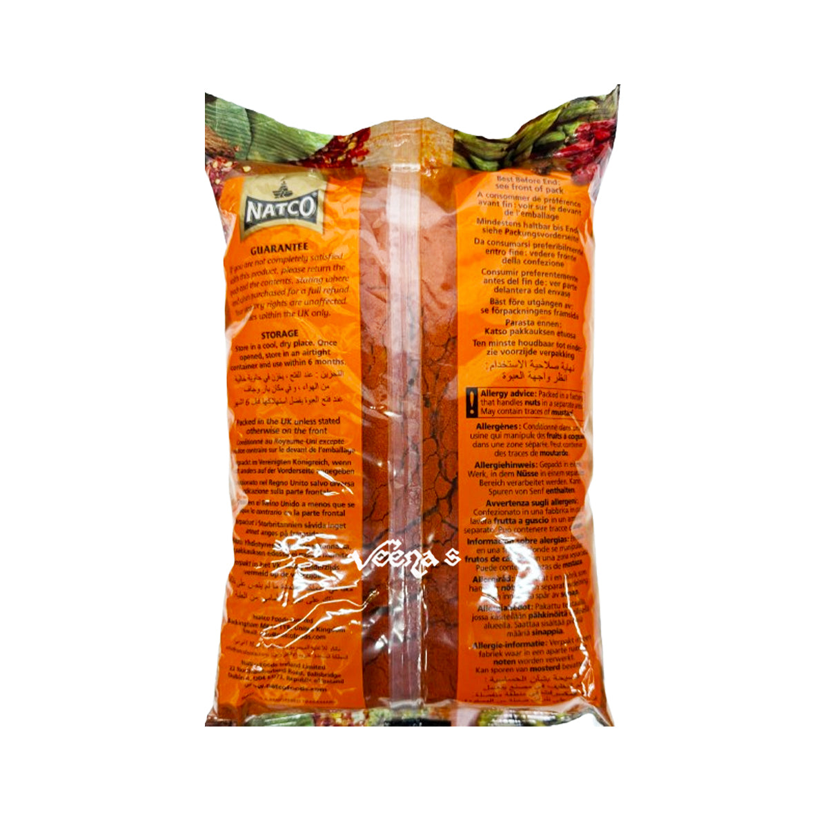 Buy Natco Kashmiri Chilli Powder 1kg at Veenas.com - Online Indian Grocery Store UK