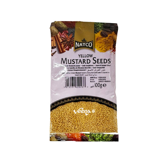 Natco Mustard Seed Yellow 100g