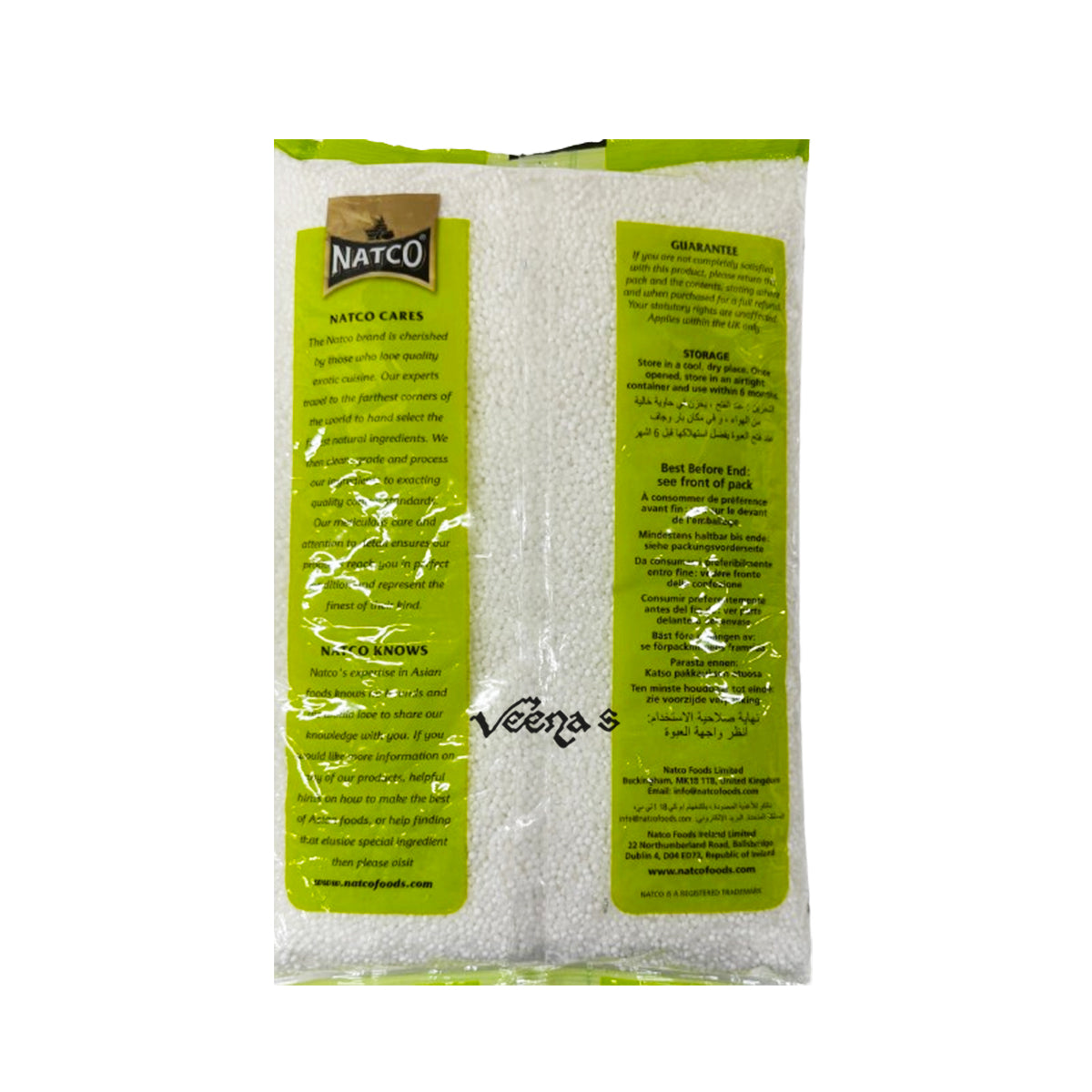 Buy Natco Sago Seeds Small 1.5kg at Veenas.com - Online Indian Grocery Store UK