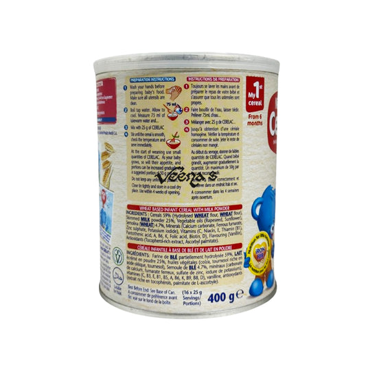 Nestle Cerelac Wheat with Milk (From 6 Months)