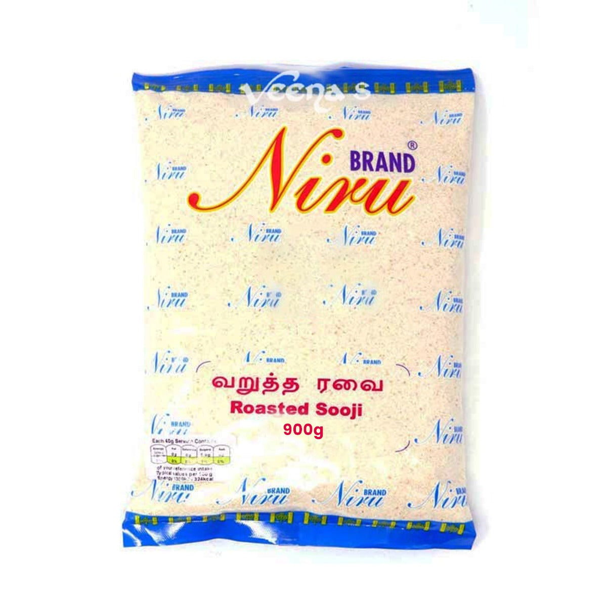 Niru Roasted Sooji 900g