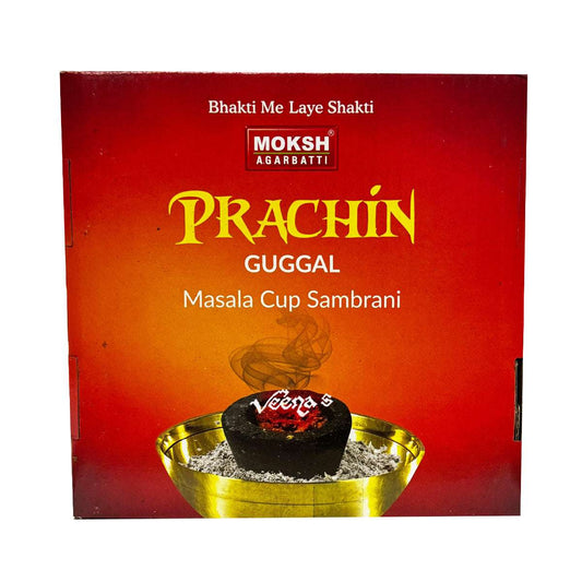 Moksh Prachin Guggal Masala Cup Sambrani (12Pcs)