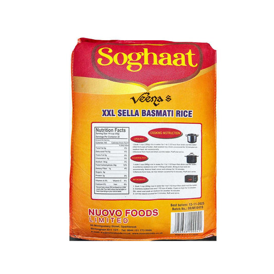 Soghaat XXL Sella Basmati Rice 10kg