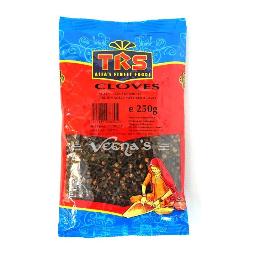 Buy TRS Cloves Whole 250g at Veenas.com - Online Indian Grocery Store UK
