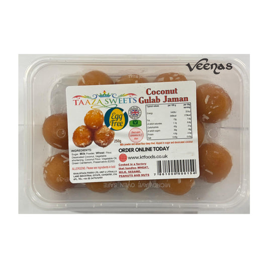 Taaza Sweets Coconut Gulab Jamun 250g