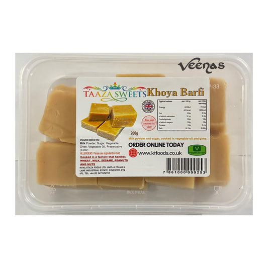 Taaza Sweets Khoya Barfi 200g