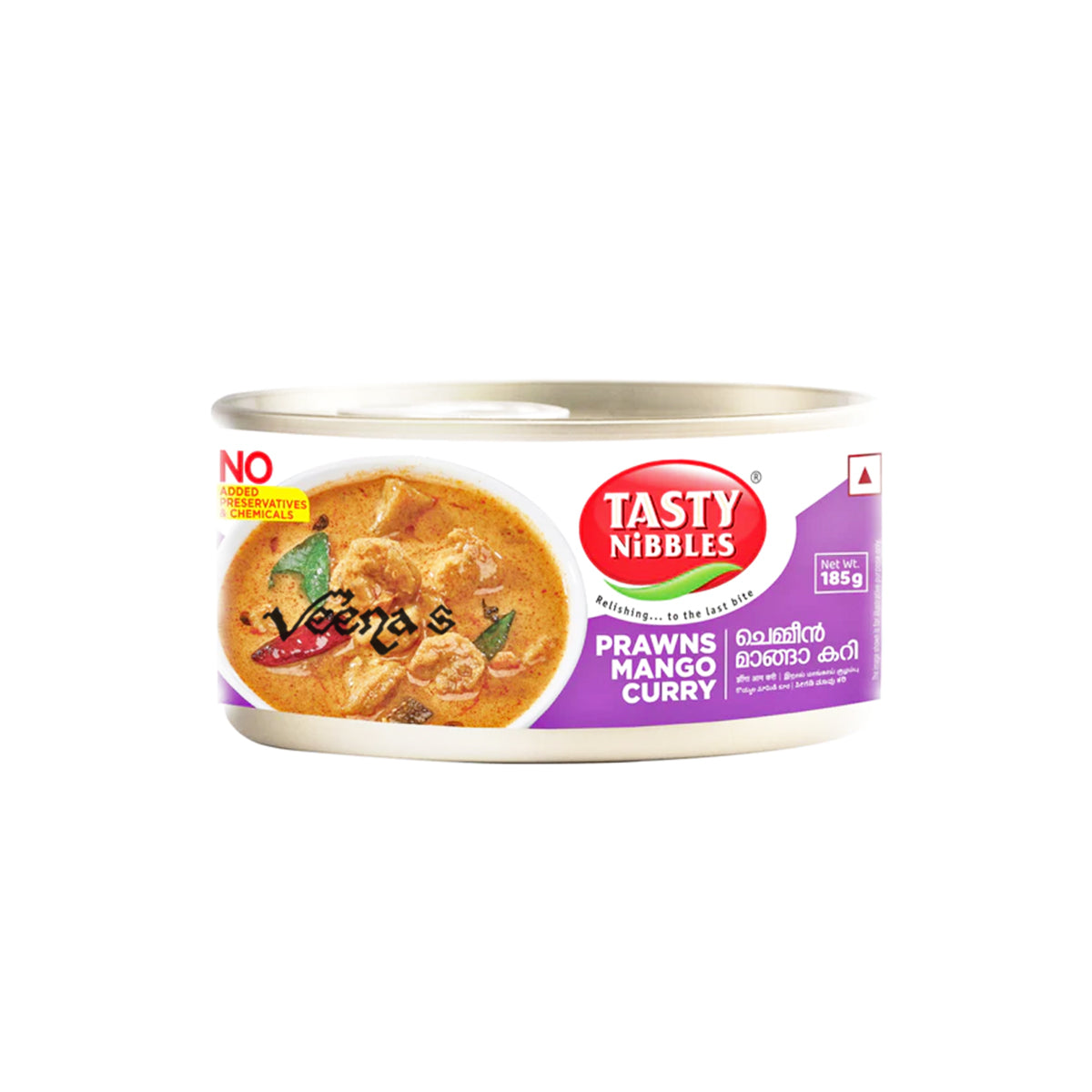 Buy Tasty Nibbles Prawn Mango Curry 185g at Veenas.com - Online Indian Grocery Store UK