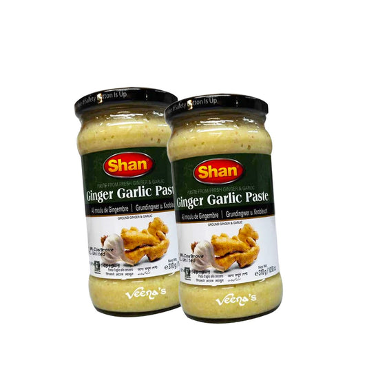 Shan Ginger Garlic Paste 310g(Pack of 2)