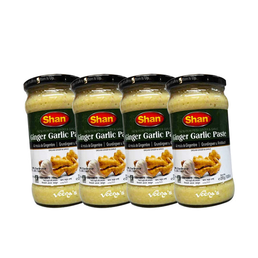 Shan Ginger Garlic Paste 310g(Pack of 4) 