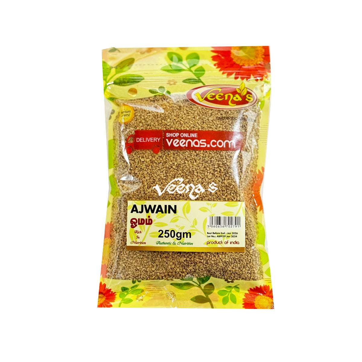 Veena's Ajwain 250g