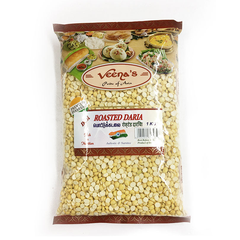 Buy Veena's Daria Dal 1kg at Veenas.com - Online Indian Grocery Store UK
