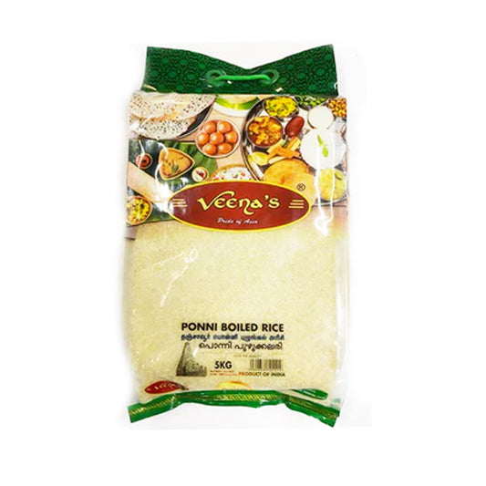 Veena's Ponni Boiled Rice (Premium Quality) 5kg