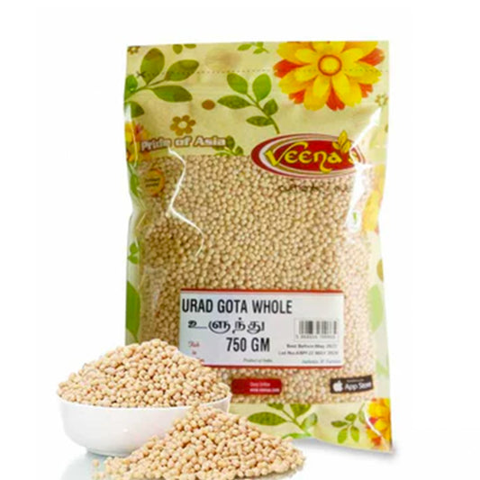 Veena's Urad Gota Whole 750g