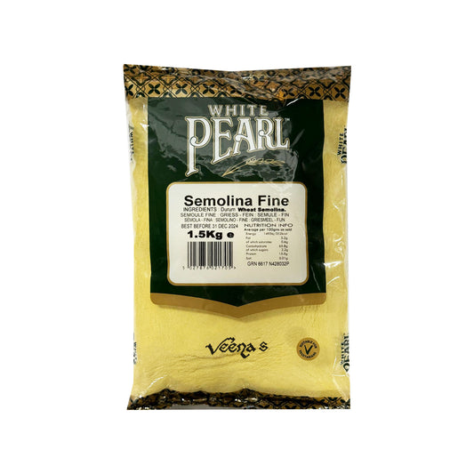 White Pearl Semolina Fine 1.5kg