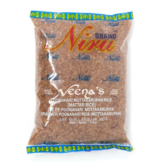 Niru Poonahari Mottakarupan Rice 1kg - veenas.com
