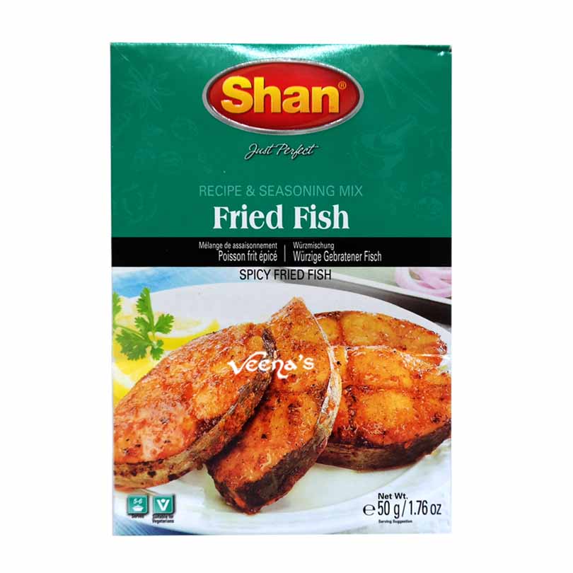 Buy Shan Fried Fish Seasoning 50G at Veenas.com - Online Indian Grocery Store UK