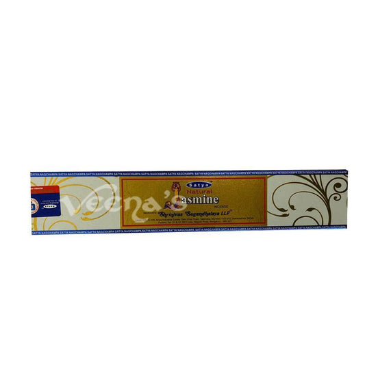 Satya Sai Nagchampa Jasmine Incense 15G - veenas.com
