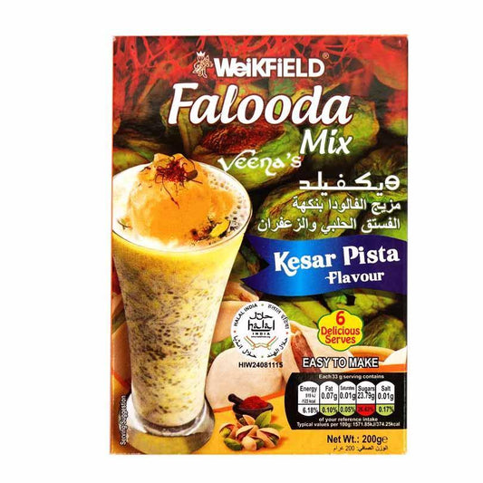 Weikfield Falooda Kesar Pista Flavour 200g - veenas.com
