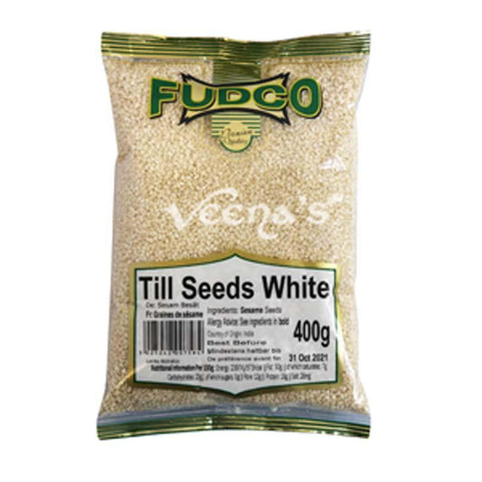 Fudco Till Seeds White 400g - veenas.com