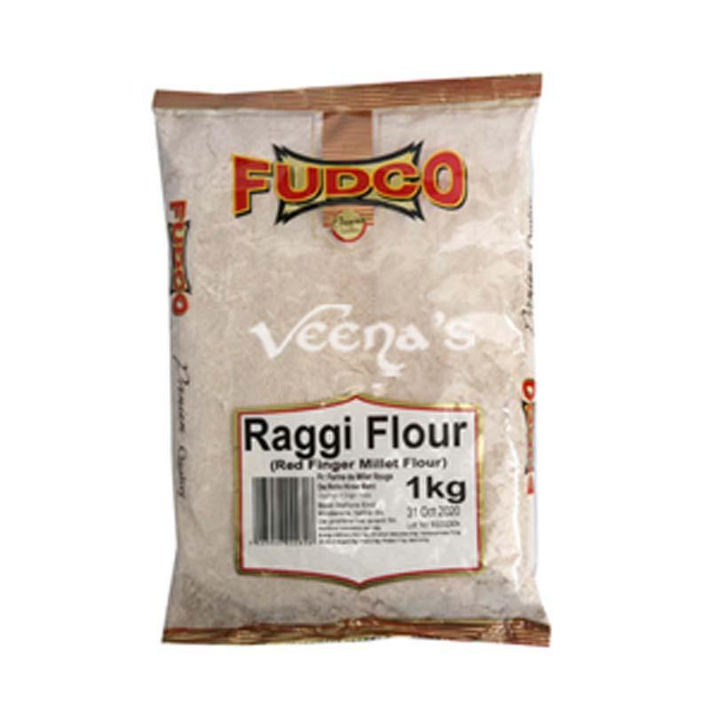 Buy Fudco Raggi (Red Millet) Flour 1kg at Veenas.com - Online Indian Grocery Store UK