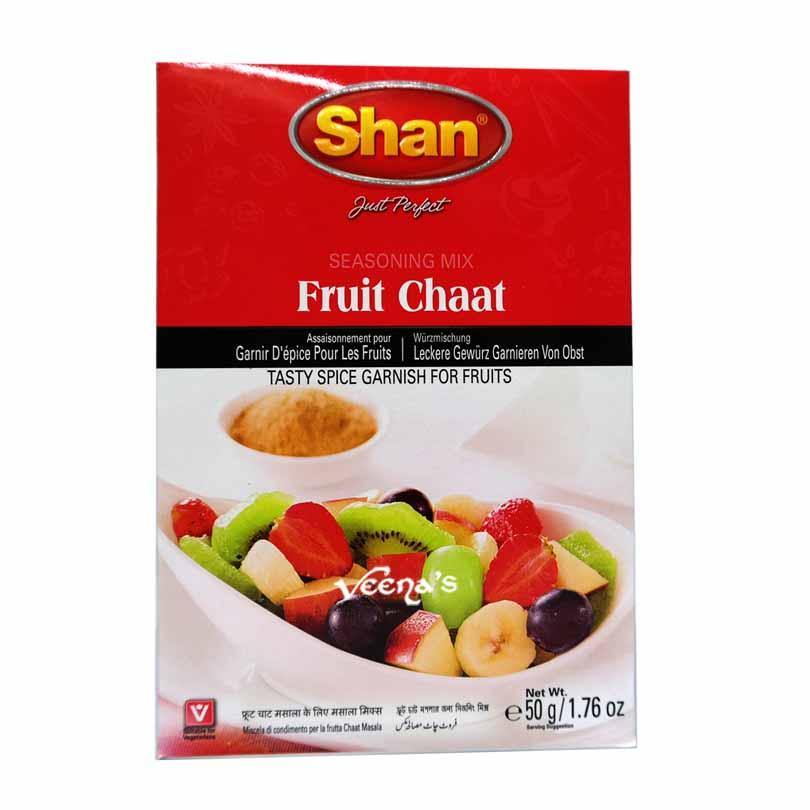 Buy Shan Mix Fruit Chat Seasoning 60g at Veenas.com - Online Indian Grocery Store UK