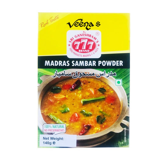 777 Brand Madras Sambar Powder 140g