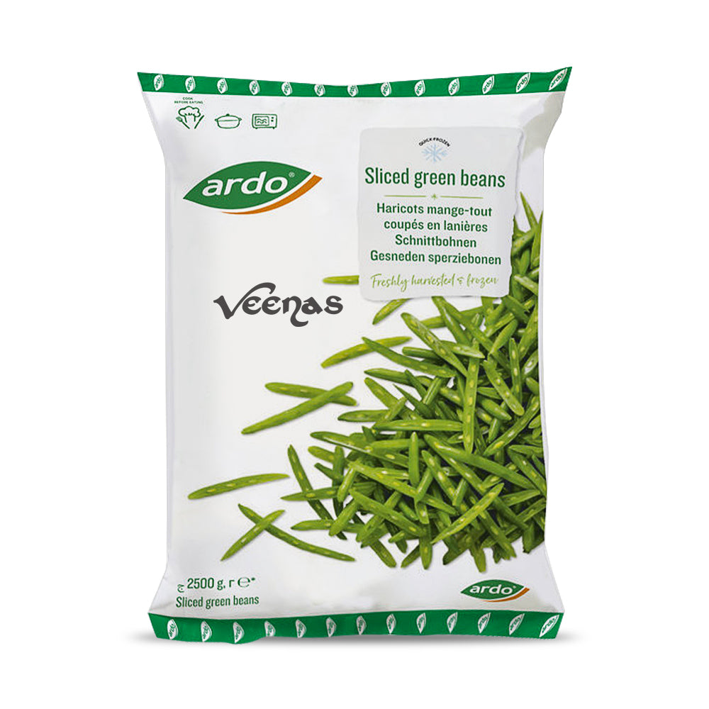 Buy Ardo Sliced Green Beans 1kg at Veenas.com - Online Indian Grocery Store UK