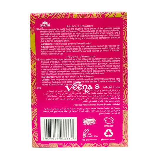 Ayumi Hibiscus Powder Hair & Face 100g